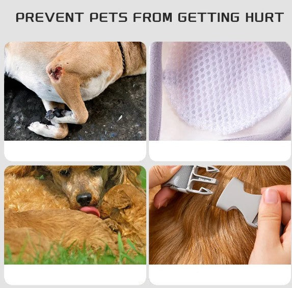 Hunde Kniepolster & Ellbogenschutz – Verstellbar für Hunde